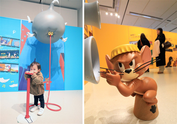 トムとジェリー展、「なかよくけんか」を体感 福岡市美術館にあふれる